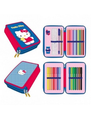 PLUMIER CON ACCESORIOS HELLO KITTY