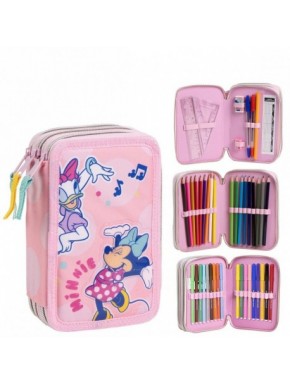 PLUMIER CON ACCESORIOS GIOTTO MINNIE