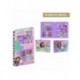 Gabby's Dollhouse Colorable Stationery Set Multicomposition