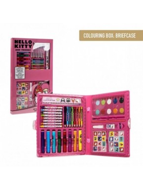 SET PAPELERÍA COLOREABLE CAJA HELLO KITTY
