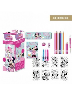 SET PAPELERÍA COLOREABLE MINNIE