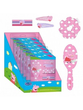 SET DE BELLEZA ACCESORIOS DISPLAY PEPPA PIG