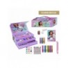 Set de Papelaria Maleta Colorível Gabby's Dollhouse Lilás