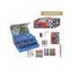 Colorable Stationery Set Avengers Briefcase Multicomposition Blue