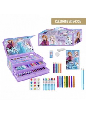SET PAPELERÍA COLOREABLE MALETÍN FROZEN