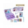 Conjunto de Papelaria Colorível Maleta Frozen