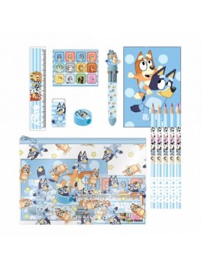 SET PAPELERÍA ESCOLAR EVA BLUEY