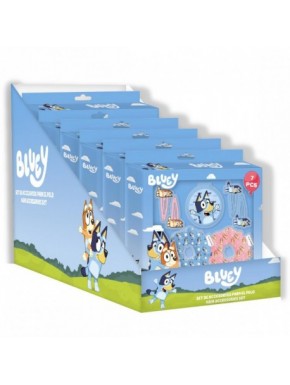 SET DE BELLEZA ACCESORIOS 7 PIEZAS BLUEY