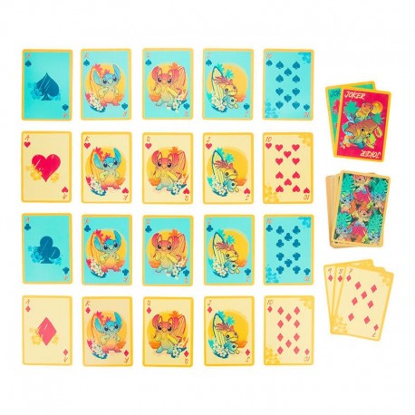 Baraja de cartas Stitch