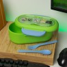 Minecraft Lunchbox with Cutlery and Separator