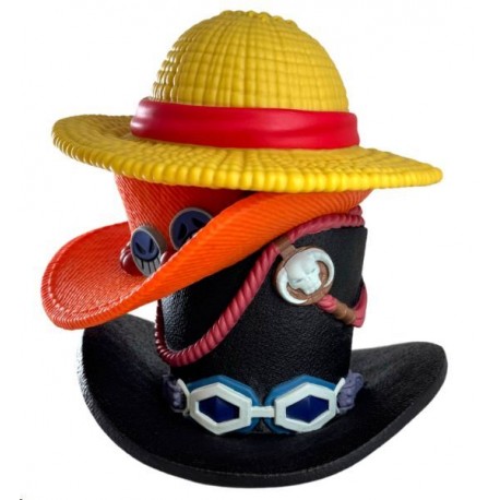 PILA DE SOMBREROS HUCHA 16 CM ONE PIECE