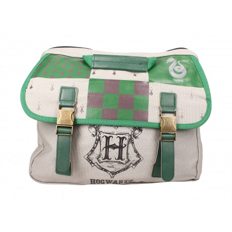 BOLSA TELA CANVAS SLYTHERIN HARRY POTTER