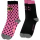 Pack 2 Calcetines Chica Batman Pink