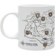 SKYRIM - Mug - 320 ml - Map - subli - box x2