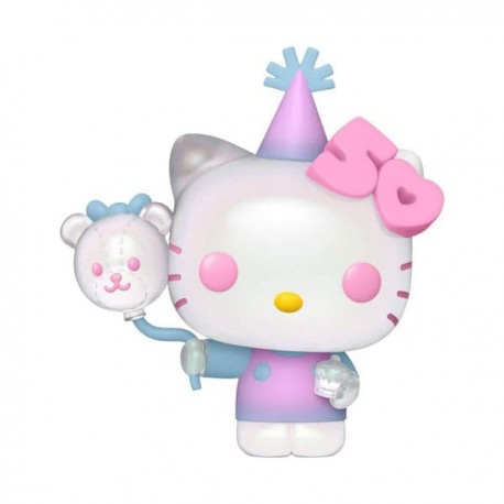 Funko Hello Kitty Figura POP! Sanrio Vinyl HK w/ Balloons 9 cm