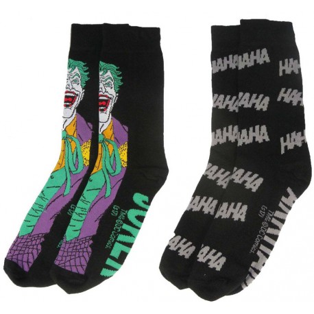 Pack 2 Socks Joker Dc Comics