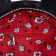 Bolso LOUNGEFLY bandolera reversible Mickey & Minnie San Valentín 28,6 cm