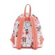 Mini Mochila LOUNGEFLY Minnie & Mickey Floral
