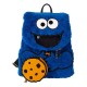 Barrio Sésamo by Loungefly Plush Mini Mochila Cookie Monster