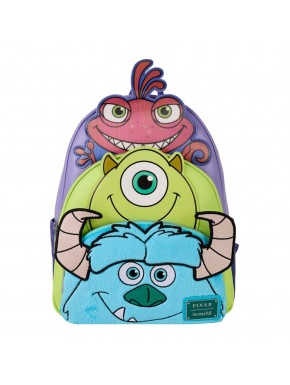 Monstruos S.A. by Loungefly Mochila Mini Mike Sulley and Randall