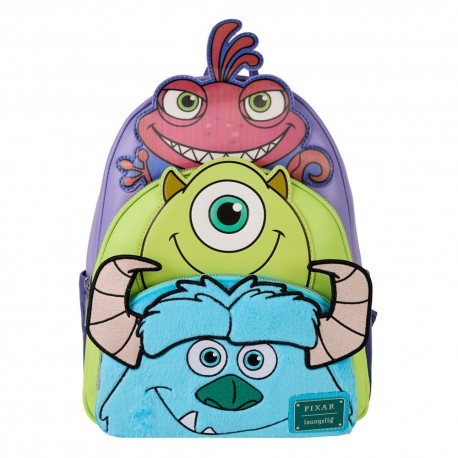 Monstruos S.A. by Loungefly Mochila Mini Mike Sulley and Randall