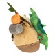 The Legend of Zelda: Tears of the Kingdom Peluche ZP04 Korok with Backpack Brown 17 cm