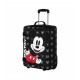 Maleta de Cabina Plegable Negro Disney Mickey Mouse Surprise