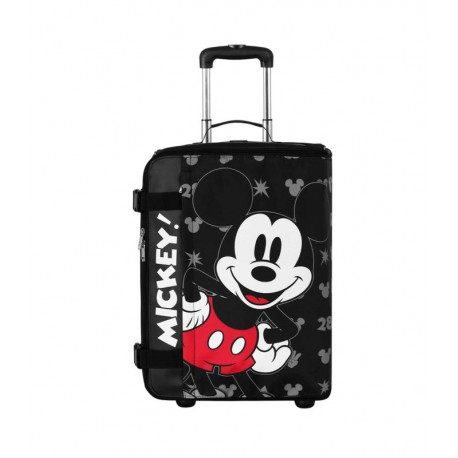 Maleta de Cabina Plegable Negro Disney Mickey Mouse Surprise
