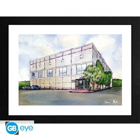 THE OFFICE - Framed print "Pam watercolor" (30x40) x2