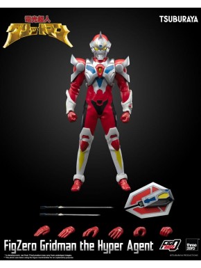 Figura articulada Gridman the Hyper Agent 30 cm con accesorios