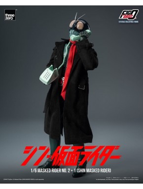 Figura Kamen Rider FigZero 1/6 Masked Rider No.2+1 de 32cm con LED