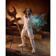 Forgotten King articulated figure with golden and blue staff