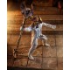 Forgotten King articulated figure with golden and blue staff