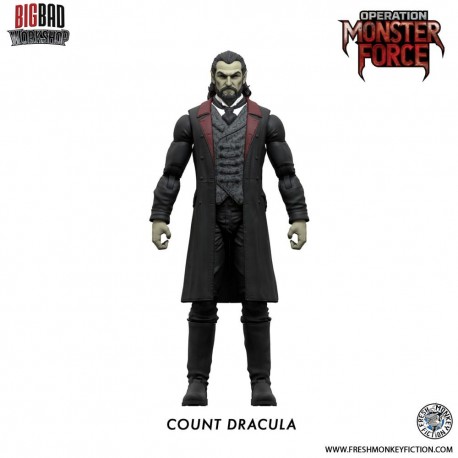 Figura articulada Count Dracula 1/12 com acessórios