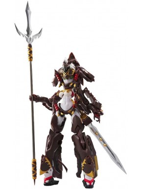 Figura articulada de Mushikihime com luz do anime 'Mazinger Z'