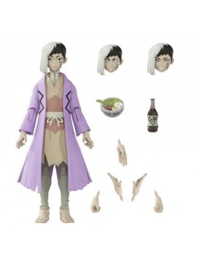 Figura articulada Dr. Stone com acessórios e licença oficial