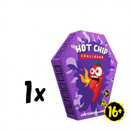 World's spiciest potato challenge 2.5g Hot Chip