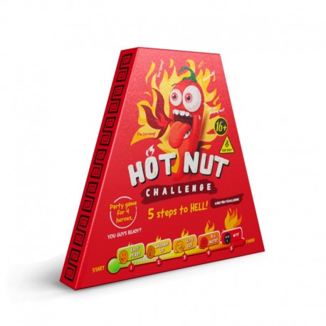Reto picante Hot Nut Challenge 5 Niveles Fiesta
