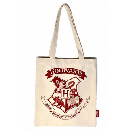 Bolsa de Algodón Harry Potter Hogwarts Escudo