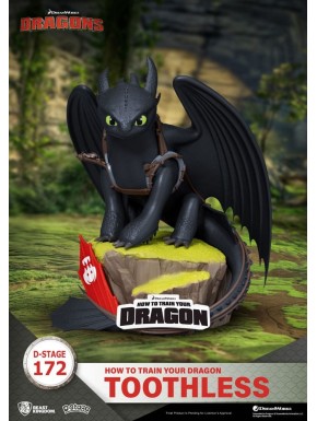 Statue de Krokmou de Dragons 14 cm