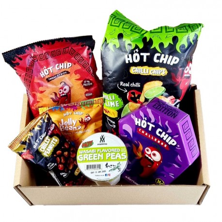 Caja Sorpresa Gourmet Ultrapicante con Snacks Extremos