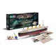 Kit Completo de Maquete Titanic 1/400 R.M.S. Titanic Edição 100 Anos