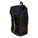 Mochila negra Batman 85th Anniversary con detalles amarillos