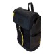 Mochila negra Batman 85th Anniversary con detalles amarillos