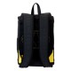 Mochila negra Batman 85th Anniversary con detalles amarillos