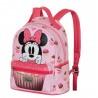 Disney Minnie Mouse Muffin Mochila Heady Pequeña, Rosa