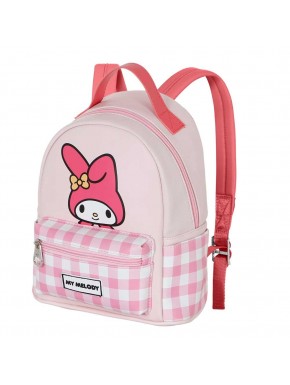 Sanrio My Melody Cute Mochila Heady Pequeña, Rosa