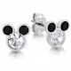 Pendientes oro blanco y Cristal Swarovski Mickey Mouse Disney