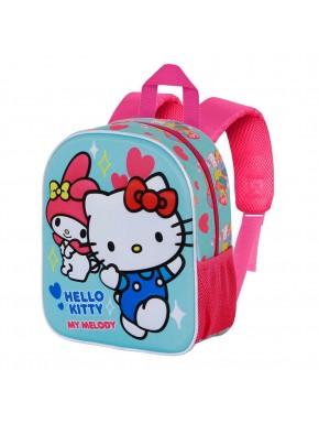 Sanrio Hello Kitty Friendship Mochila 3D Elite, Azul