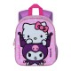 3D pink Sanrio Hello Kitty kids backpack with embossing